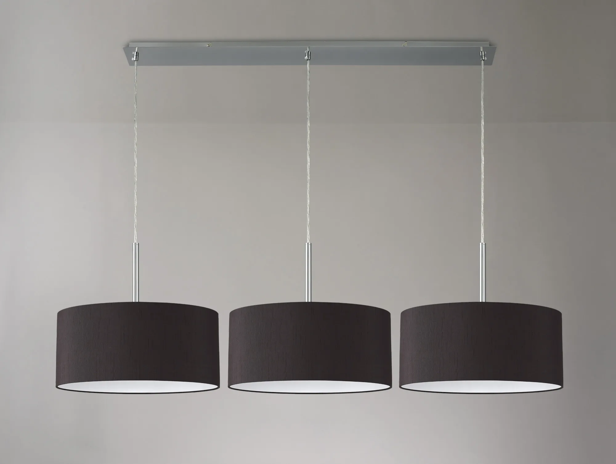 Baymont 40cm Shade 3 Light Pendant DK0567  Deco Baymont CH BL